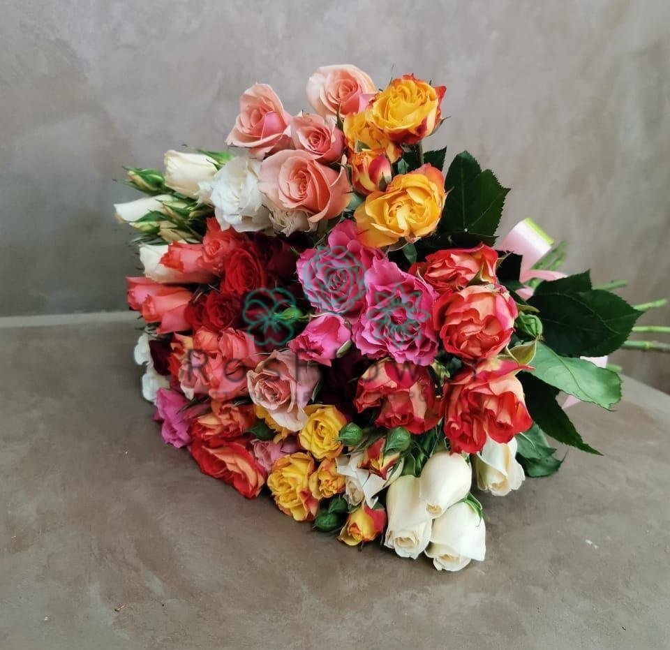 Букет цветов из: Розы в Гиагинской