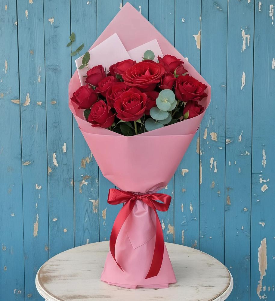 Букет цветов из: Розы в Гиагинской