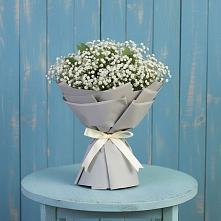 Букет цветов из:  Гипсофила в Гиагинской