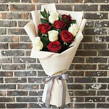 Букет цветов из:  Розы в Гиагинской