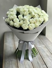 Букет 35 Белых роз #REPLACE_PRED# Гиагинской