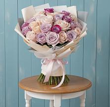 Букет цветов из:  Розы в Гиагинской