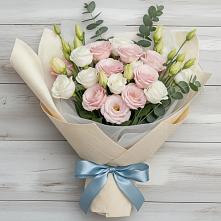 Букет цветов из:  Лизиантусы #REPLACE_PRED# Гиагинской