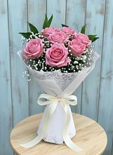Букет цветов из:  Розы в Гиагинской