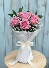Букет цветов из:  Розы в Гиагинской