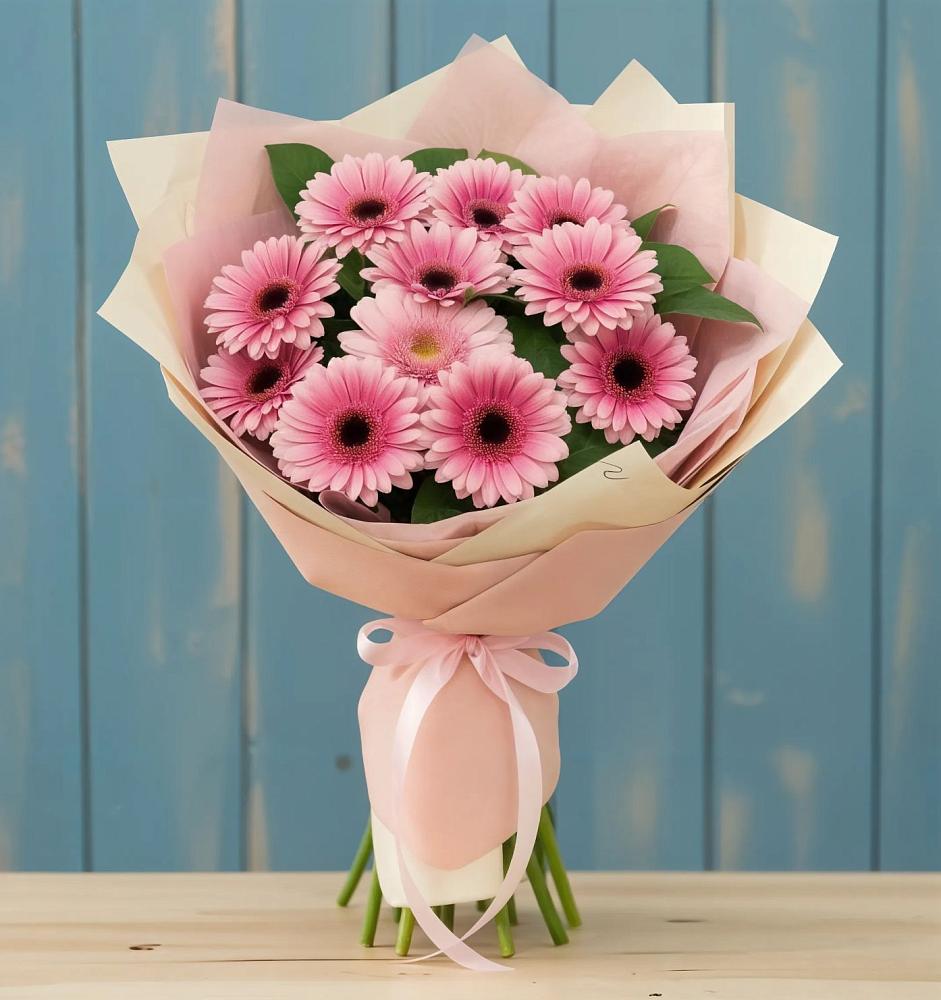 Букет цветов из: Герберы в Гиагинской