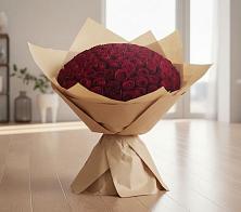 Букет 101 Красная роза в Гиагинской