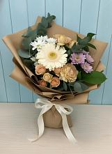 Букет цветов из:  Герберы и Хризантемы в Гиагинской