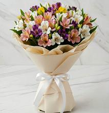 Букет цветов из:  Альстромерии в Гиагинской