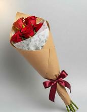 Букет цветов из:  Розы в Гиагинской