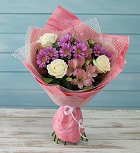 Букет цветов из:  Герберы в Гиагинской