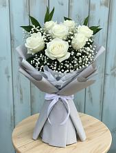 Букет цветов из:  Розы в Гиагинской