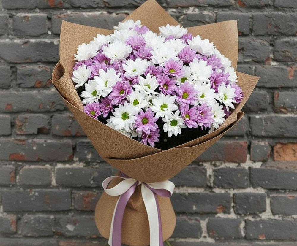 Букет цветов из: Хризантемы в Гиагинской