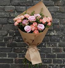 Букет цветов из:  Розы в Гиагинской