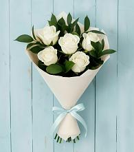 Букет цветов из:  Розы в Гиагинской