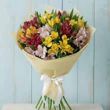 Букет цветов из:  Альстромерии в Гиагинской