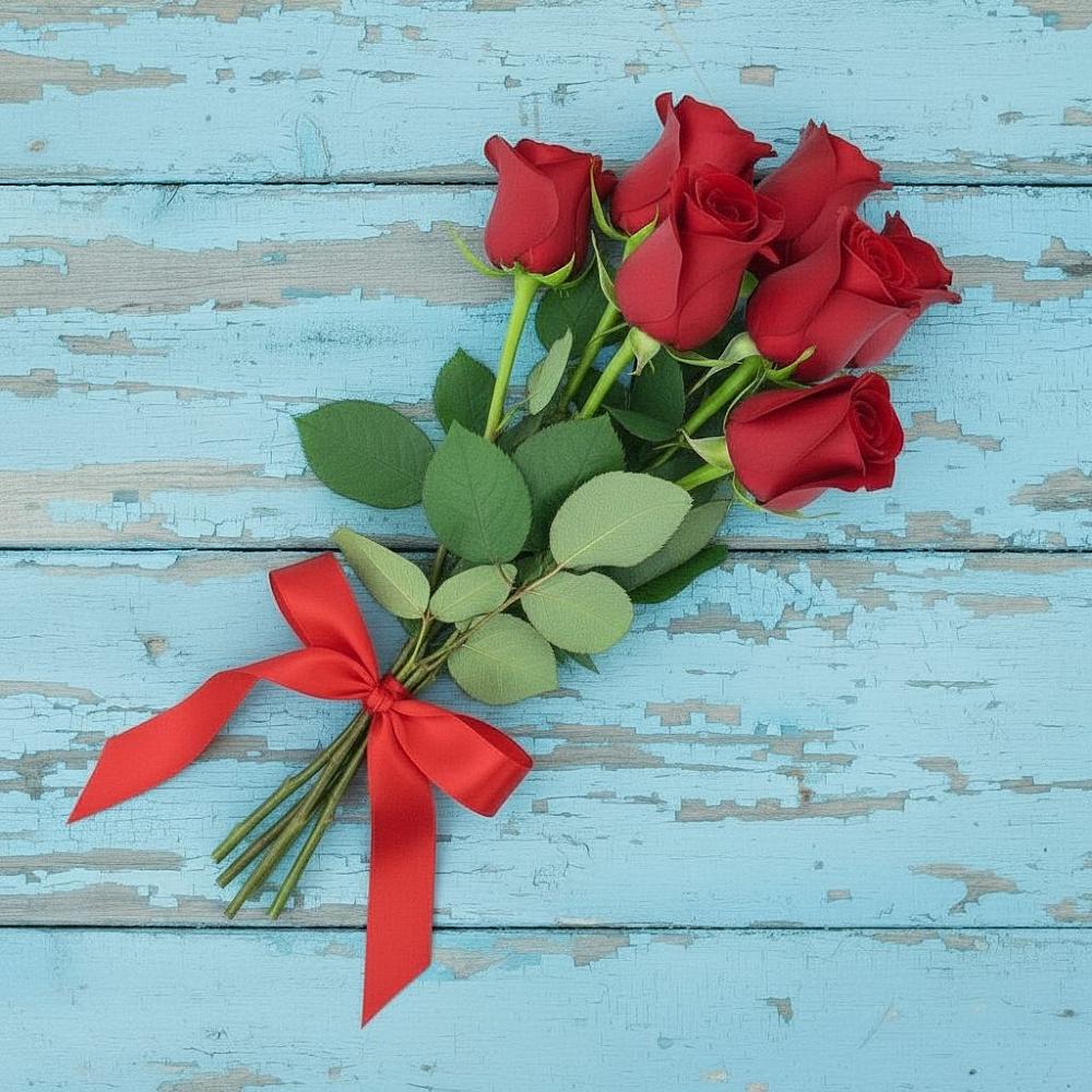 Букет Красные розы в Гиагинской
