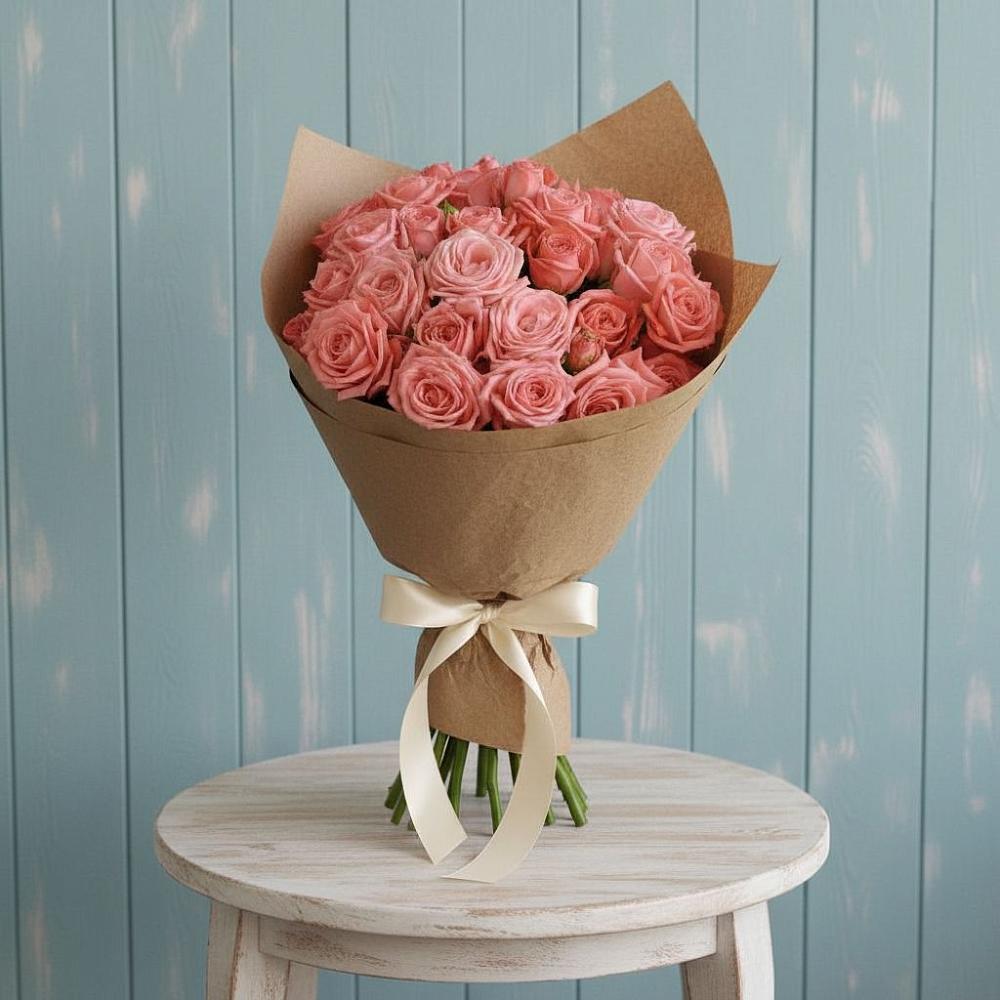 Букет цветов из: Розы в Гиагинской