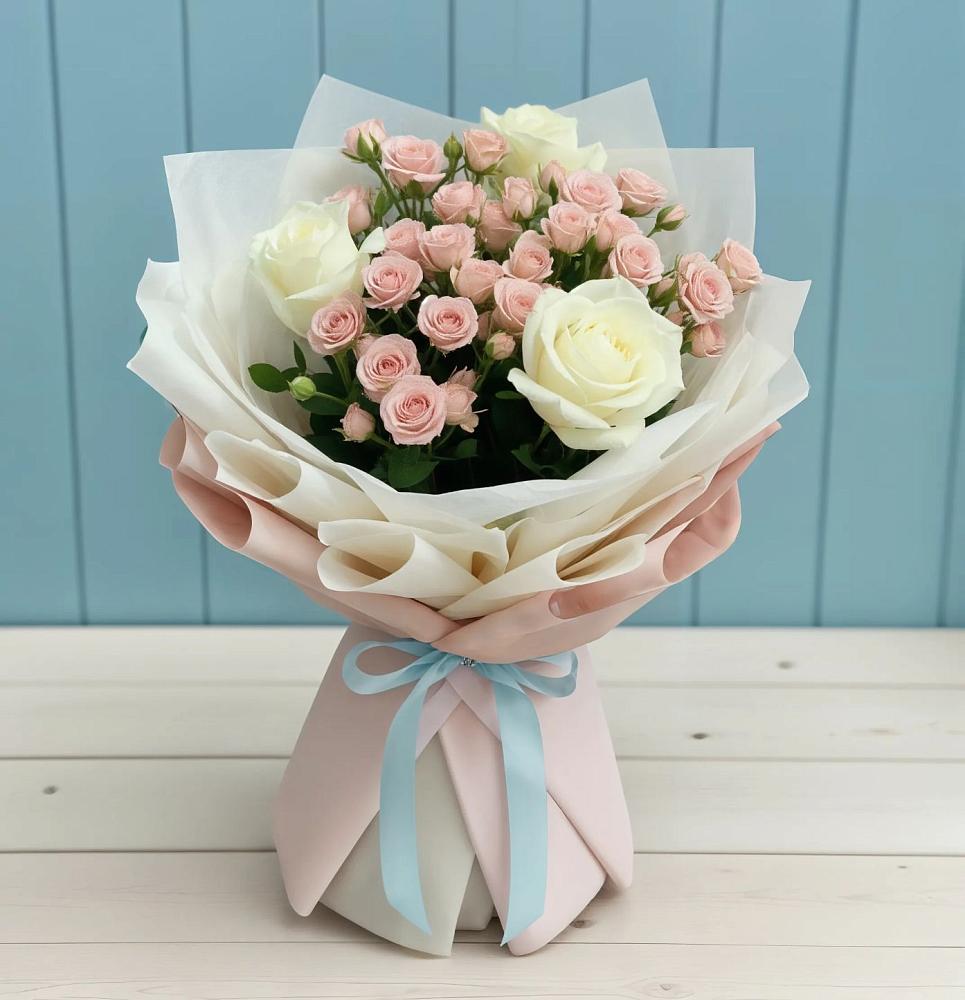 Букет цветов из: Розы в Гиагинской