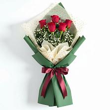 Букет цветов из:  Розы в Гиагинской