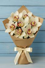 Букет цветов из:  Орхидеи и Розы в Гиагинской